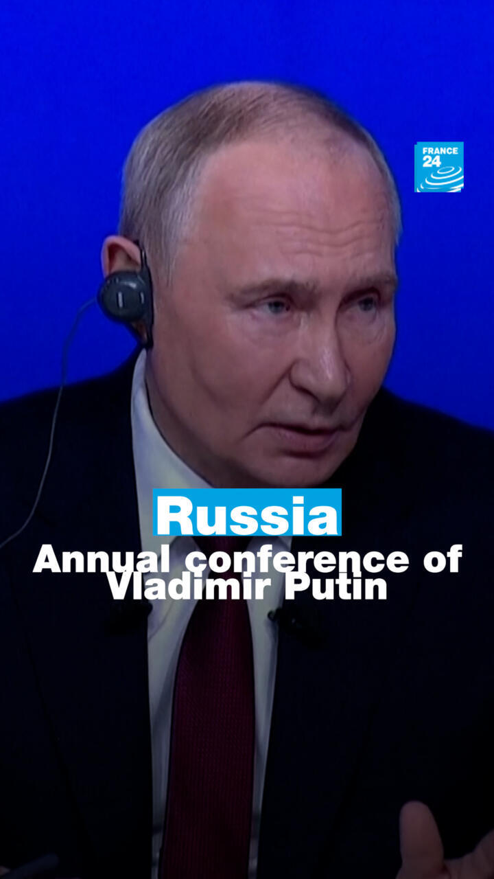 Annual conference of Vladimir Putin