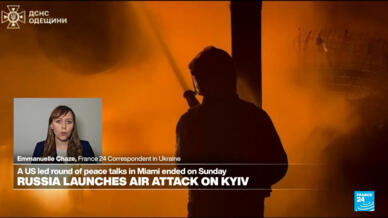 FRANCE 24's correspondent in Ukraine Emmanuelle Chaze.