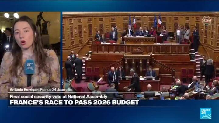 French lawmakers adopt social security budget, suspend pension reform