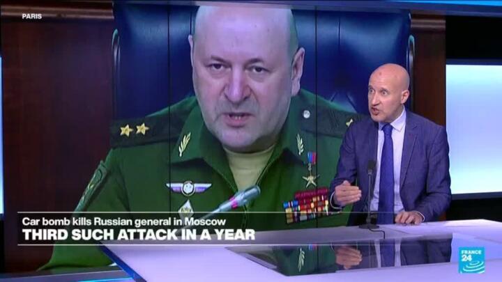 A car bomb in Moscow kills Russian general, Ukraine suspected
