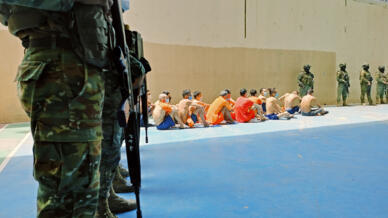 The Ecuadoran army was deployed to 19 prisons in 2024 to control drug trafficking and still remain in control of the eight most dangerous