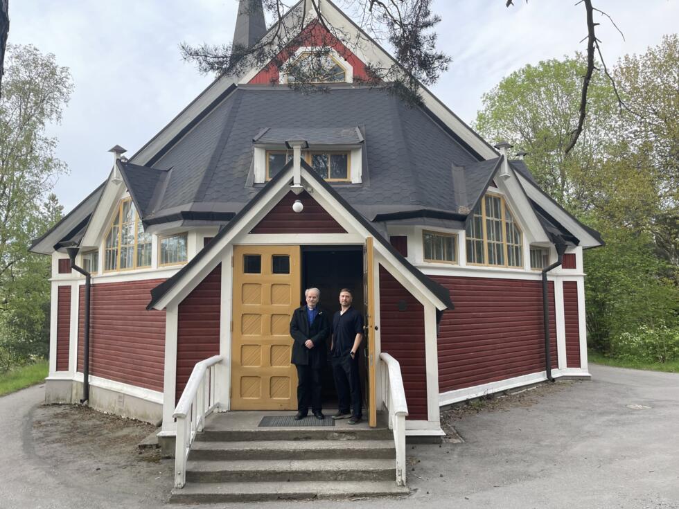 Kare Strindberg, a Swedish protestant priest, and his son Johan, had to fight for four years to get the church back.