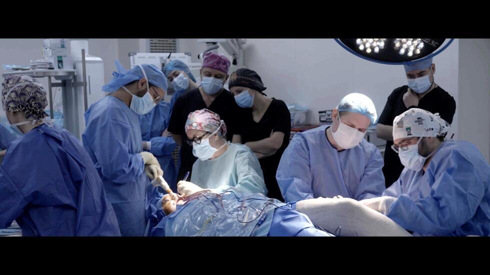 A still from the documentary The Faces of War (Zadig Productions).